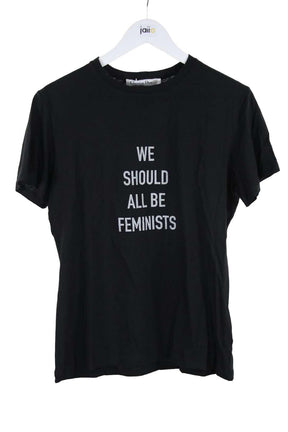 T-shirts Dior We Should All Be Feminists Noir