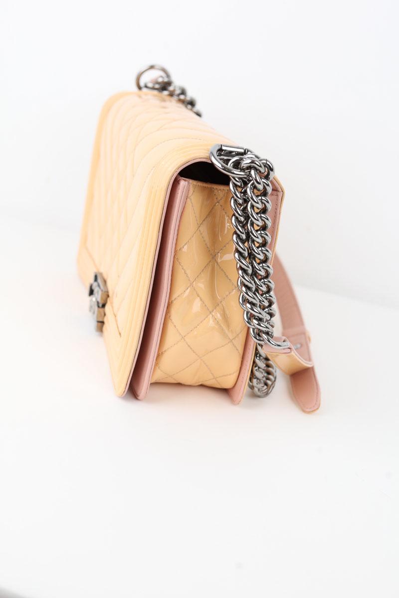 Bandoulière Chanel Boy Beige