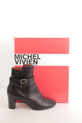 Boots Michel Vivien  Noir