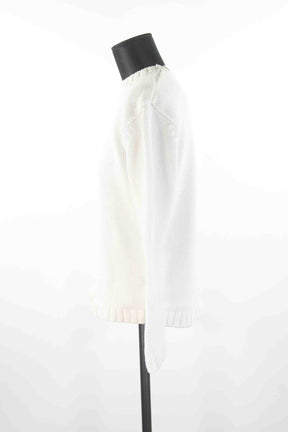 Pull-over Burberry  Blanc