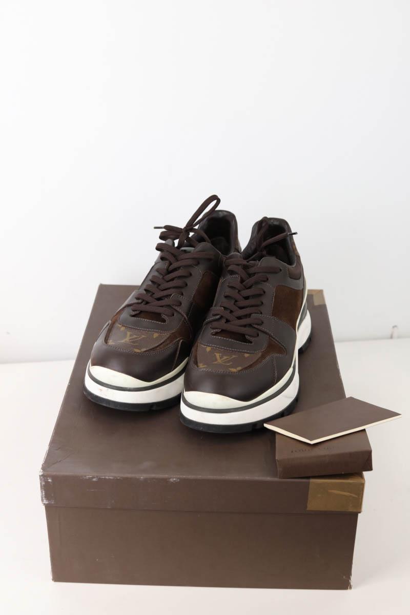 Baskets Louis Vuitton Run Away Marron