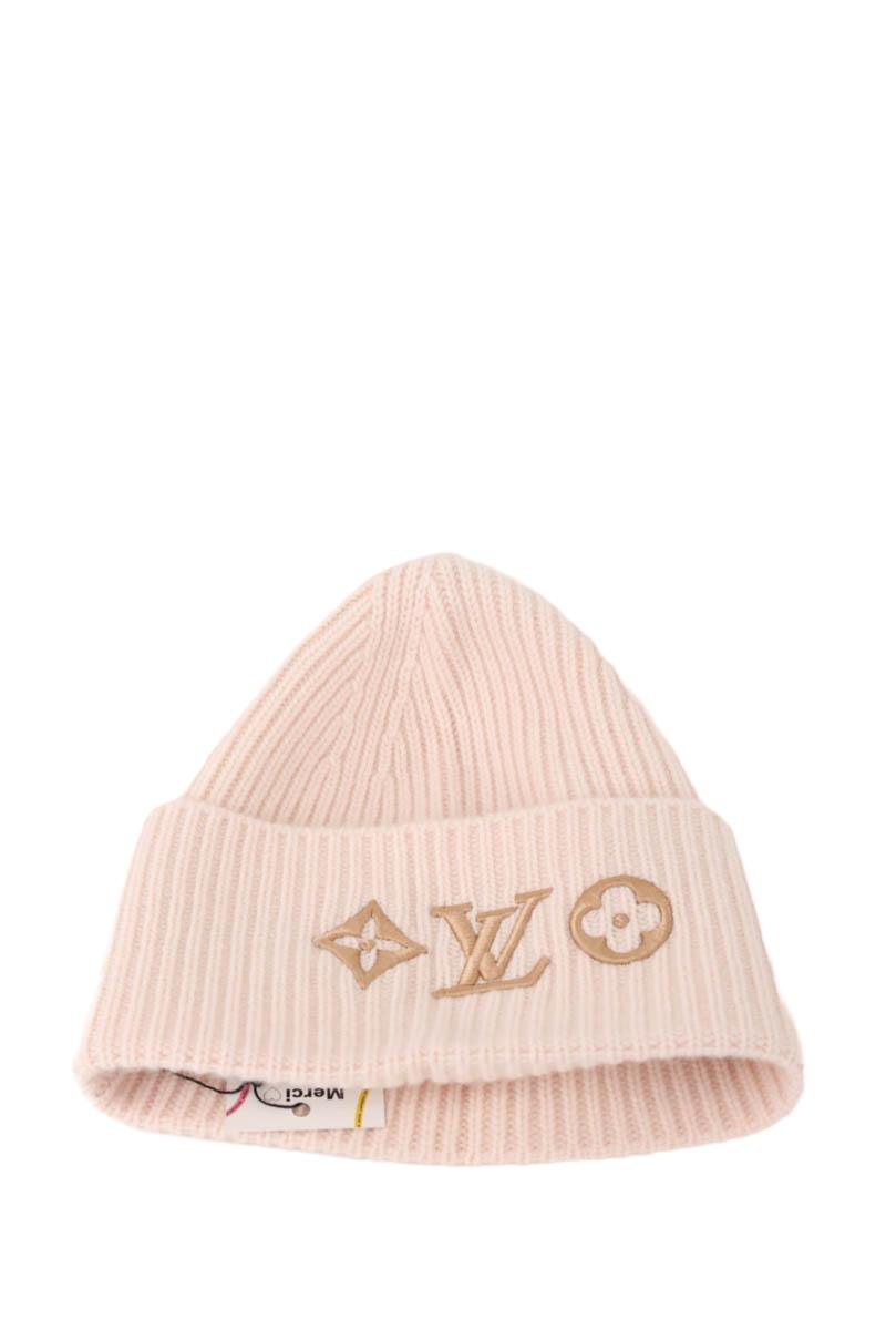 Bonnet Louis Vuitton  Rose