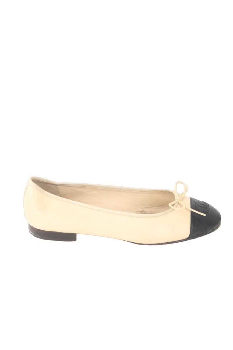 Ballerines Chanel Cambon Beige