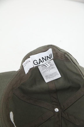 Casquettes Ganni  Kaki