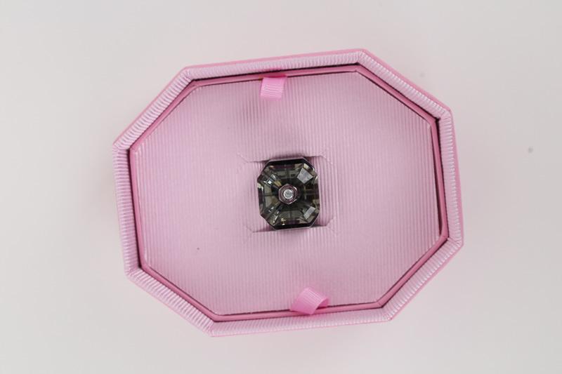 Bague Swarovski  Noir