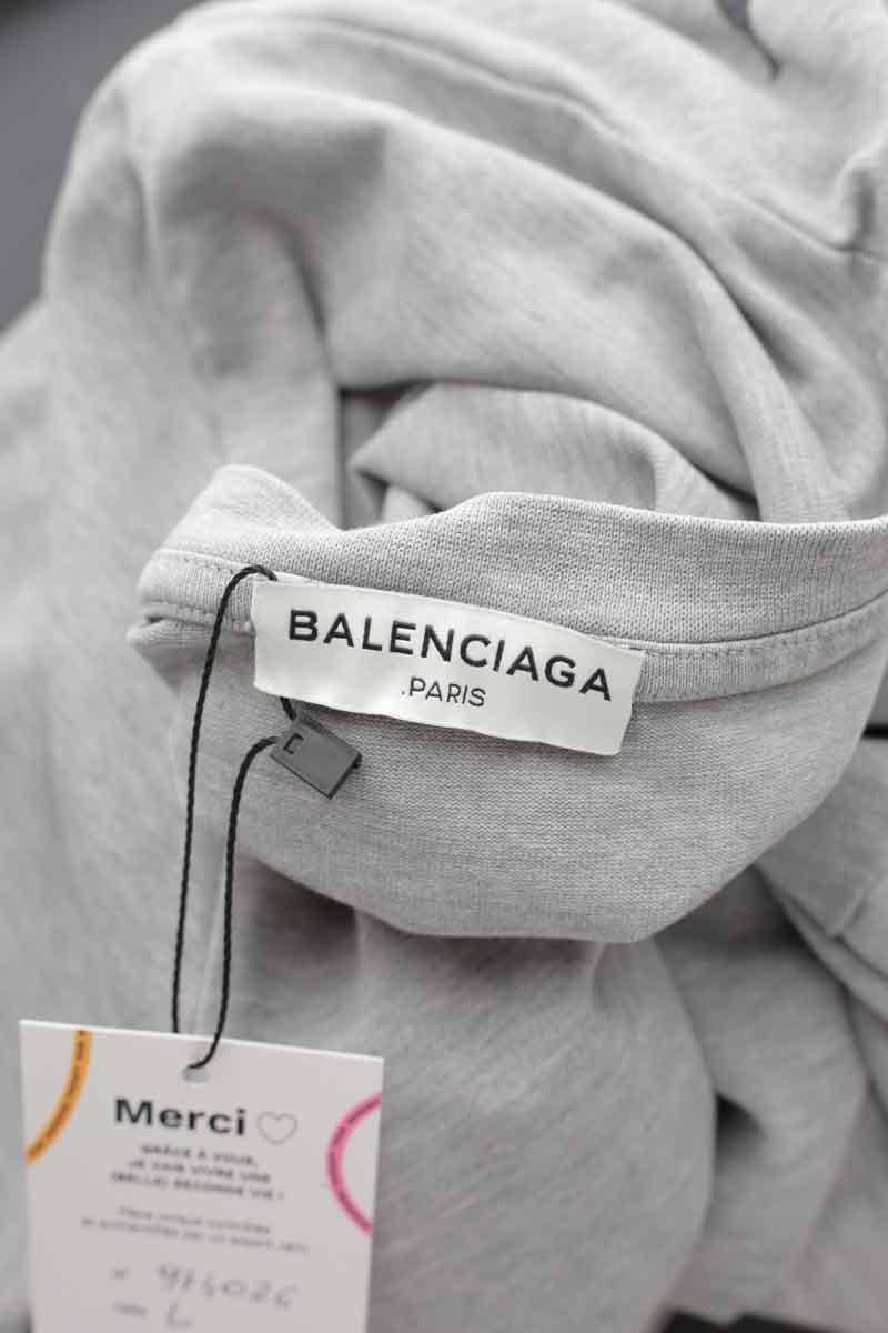 T-shirt Balenciaga  Gris