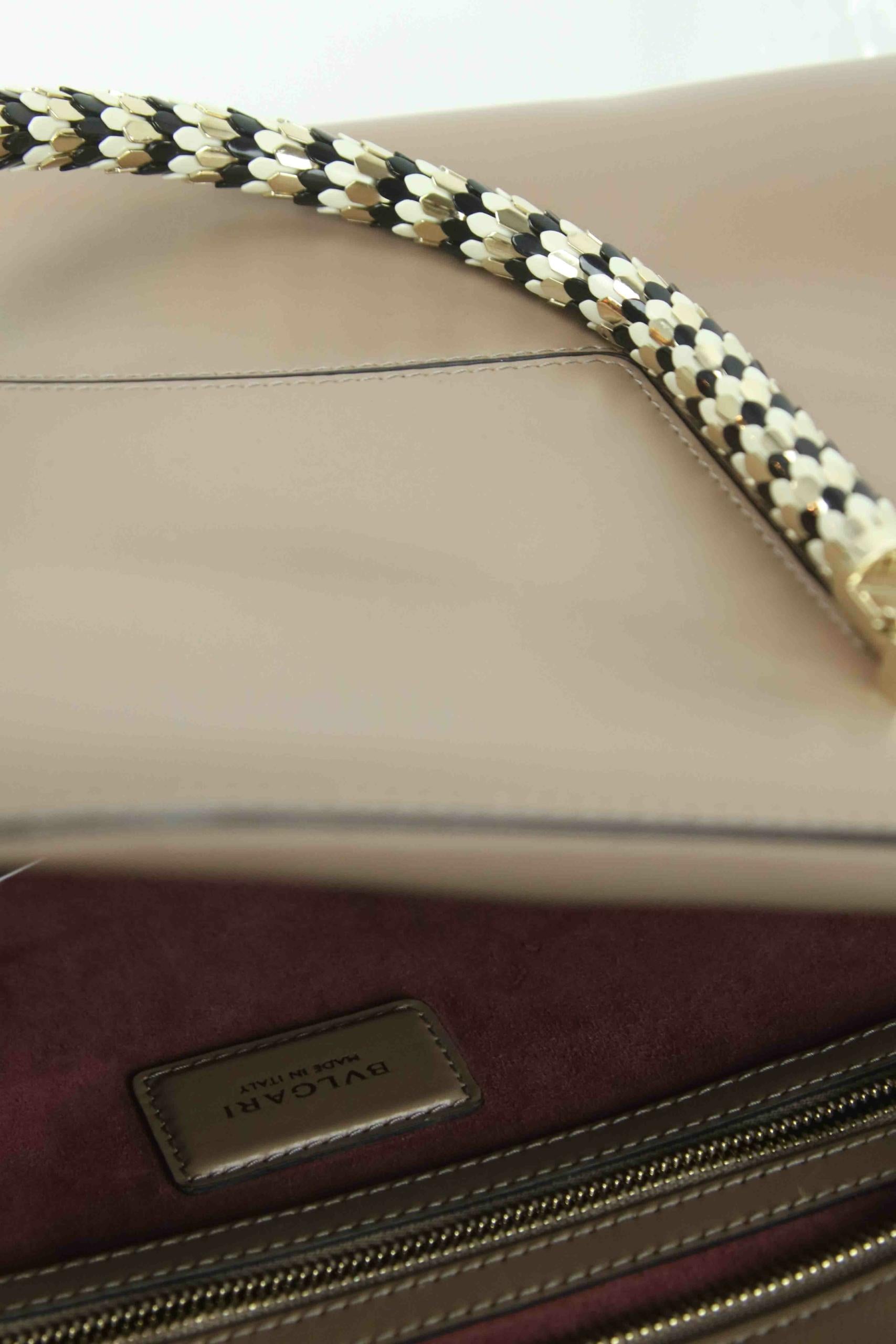 Sacs à main Bulgari Serpenti Marron