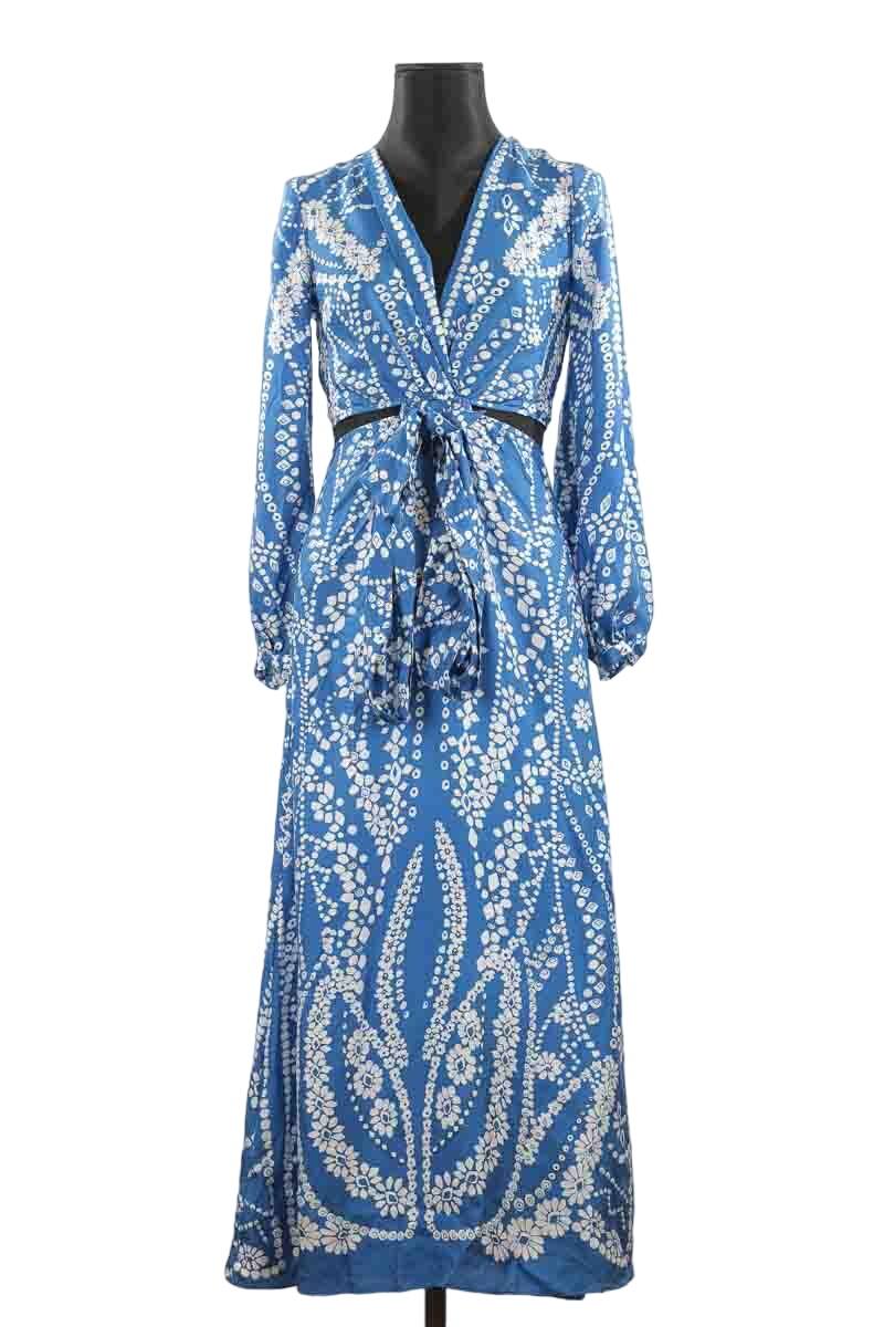 Mi-longueur Tresse  Bleu