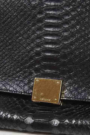 Bandoulière Celine Trapeze Noir