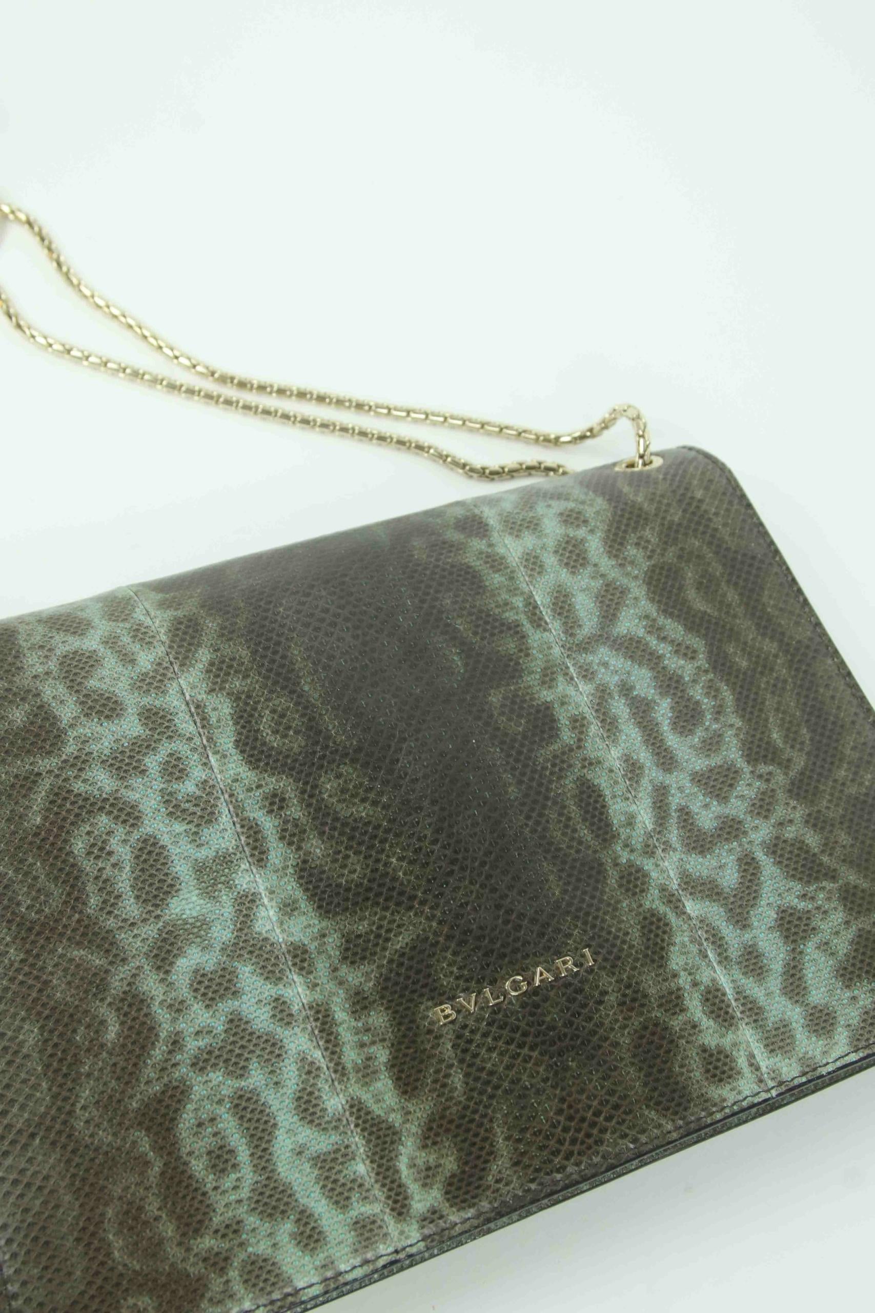 Sacs à main Bulgari Serpenti Vert