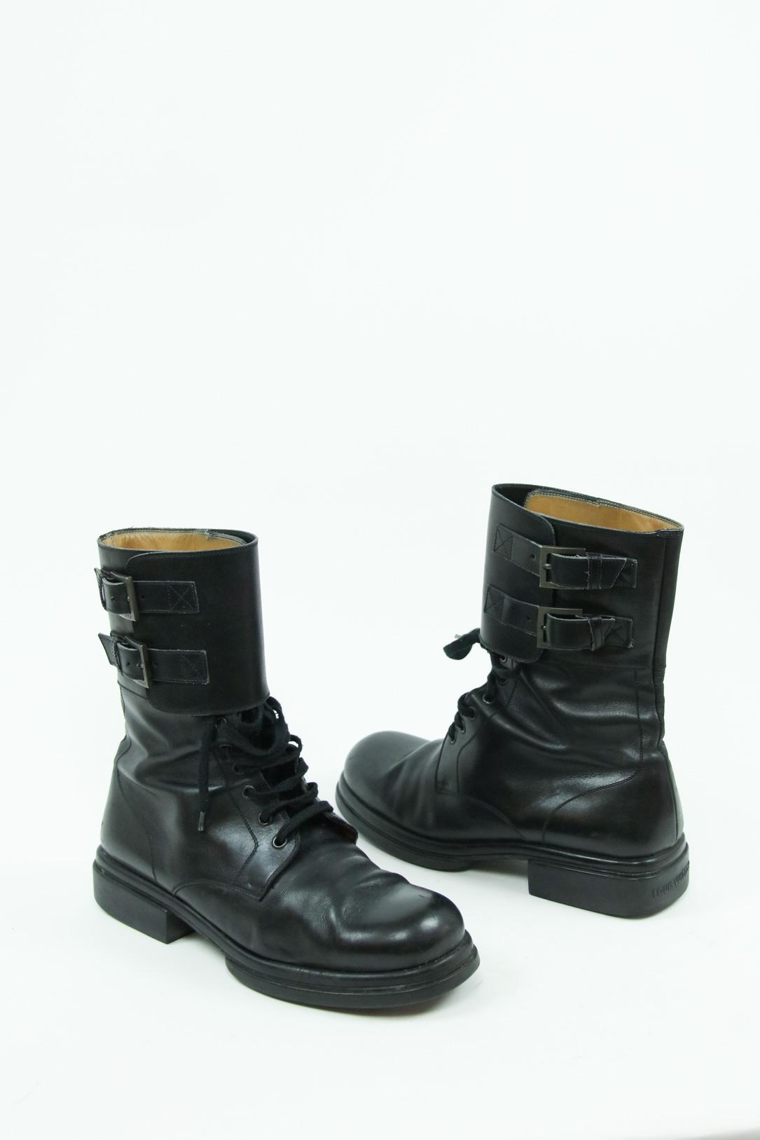 Chaussures Bottes Louis Vuitton Noir d'occasion