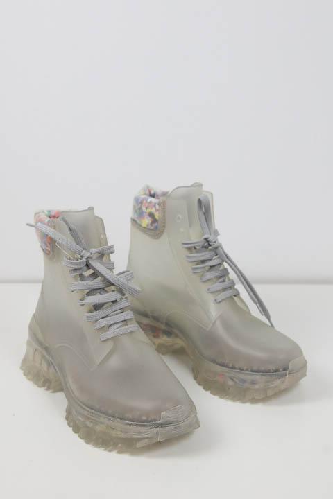 Bottes à lacets Lemon Jelly  Blanc