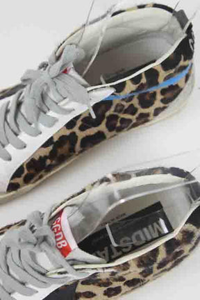 Baskets Golden Goose Mid Star Beige