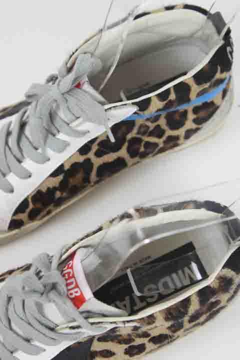 Baskets Golden Goose Mid Star Beige