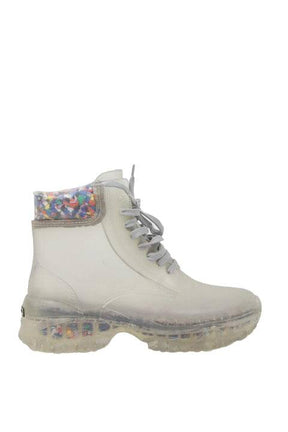 Bottes à lacets Lemon Jelly  Blanc