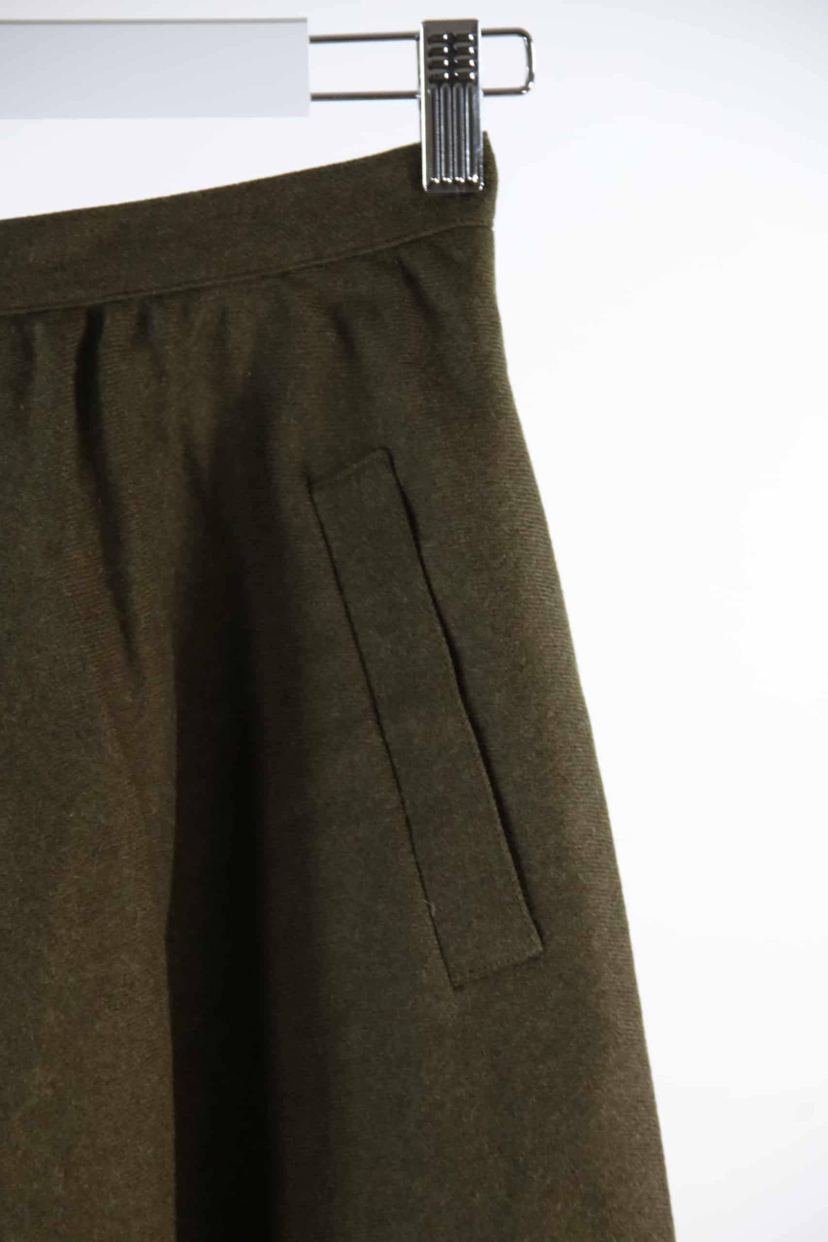 Mi-longueur Guy Laroche  Kaki