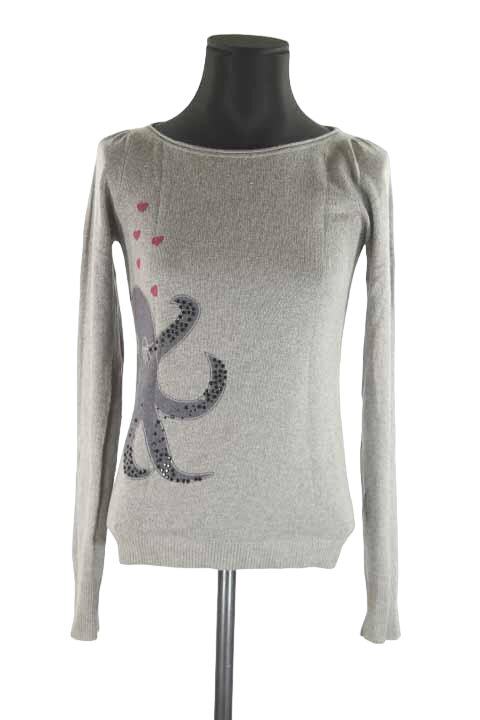 Pull-over Maje  Gris