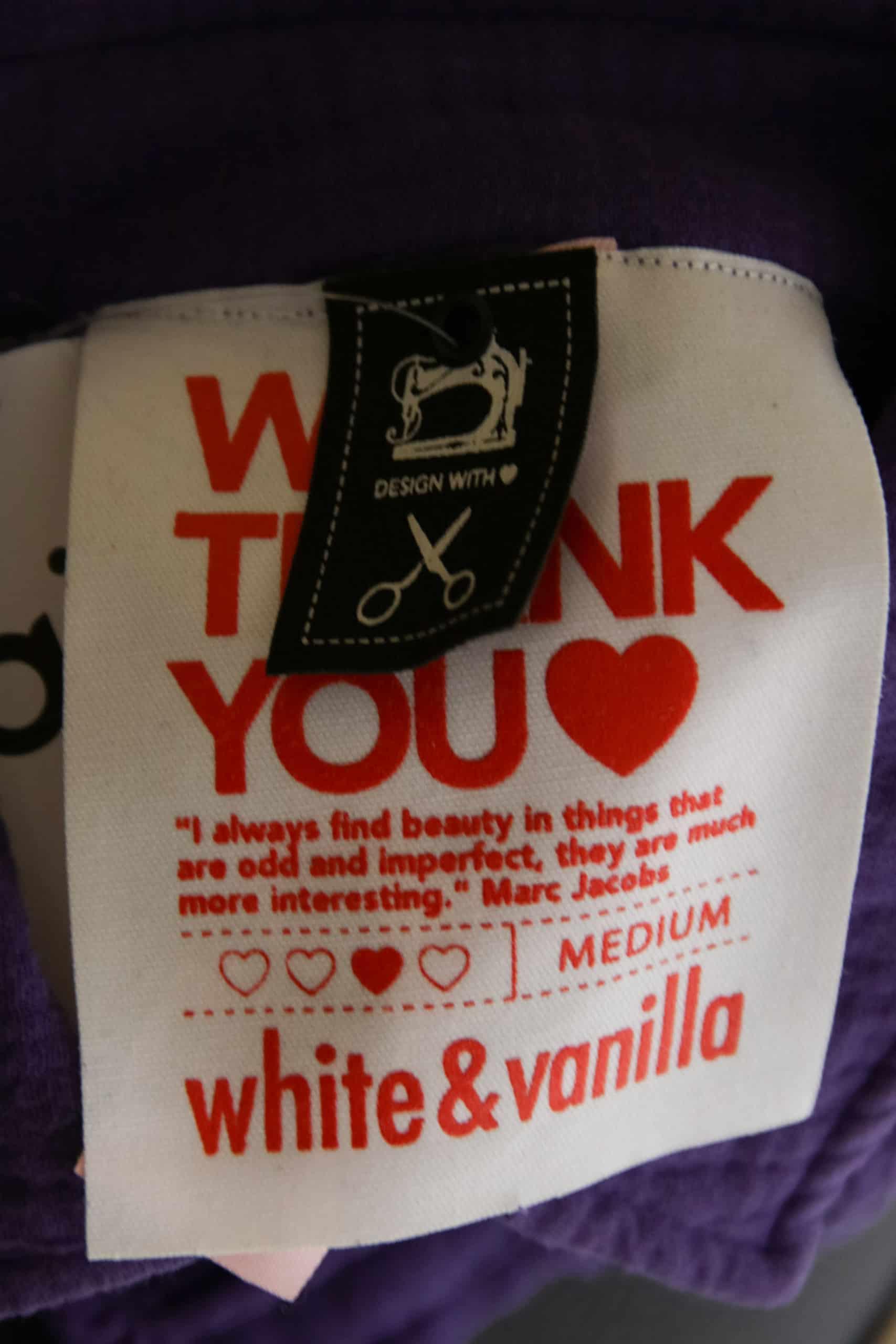 Chemises White & Vanilla  Violet