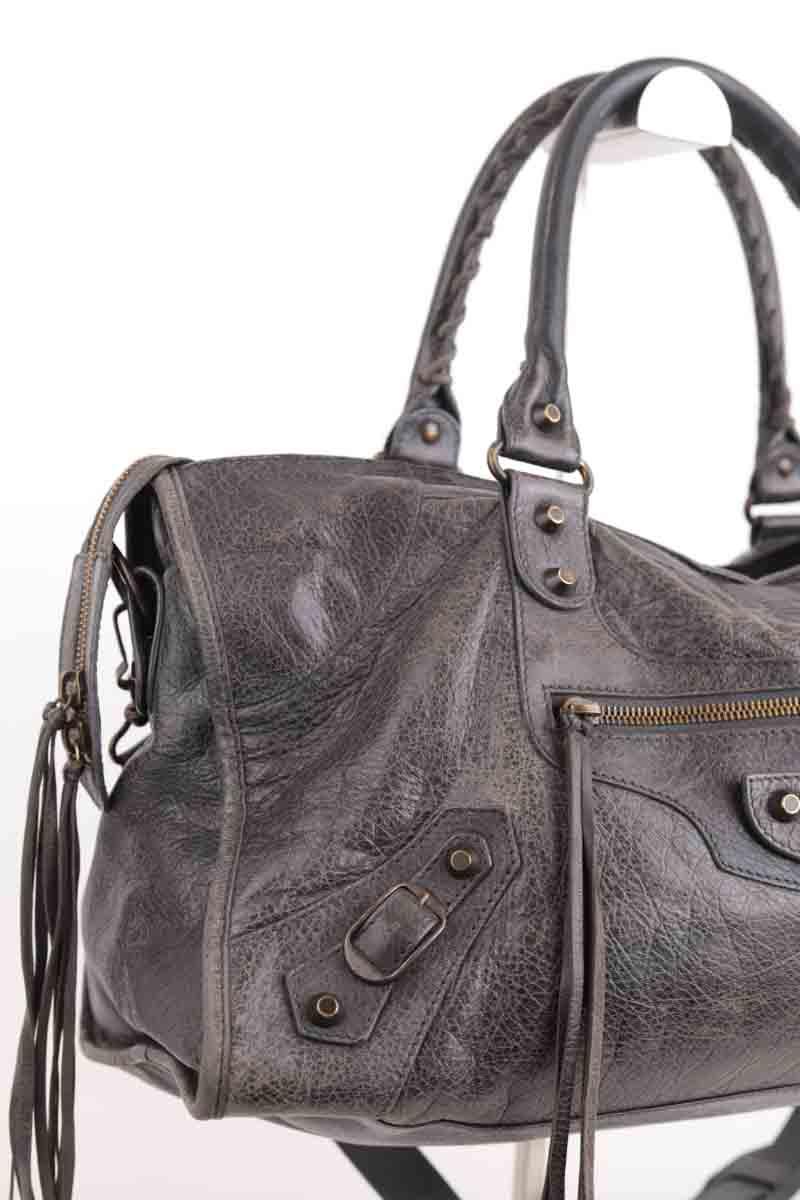 Sacs à main Balenciaga City Anthracite