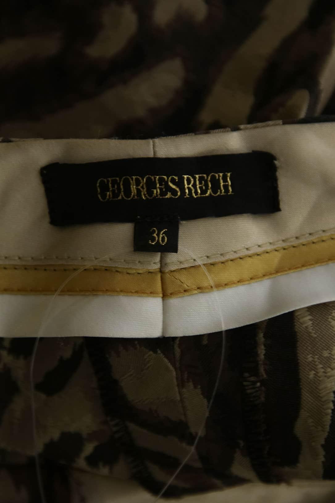 Pantalons Carot Georges Rech  Marron