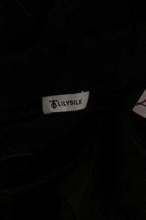 Large LILYSILK  Noir