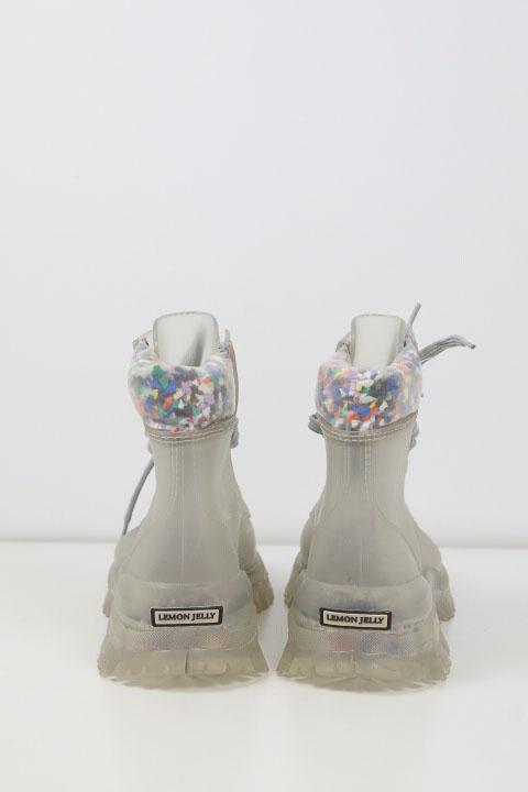 Bottes à lacets Lemon Jelly  Blanc