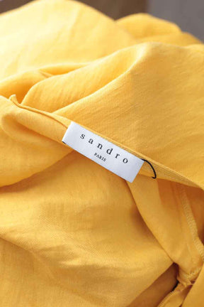 Robe Sandro  Jaune
