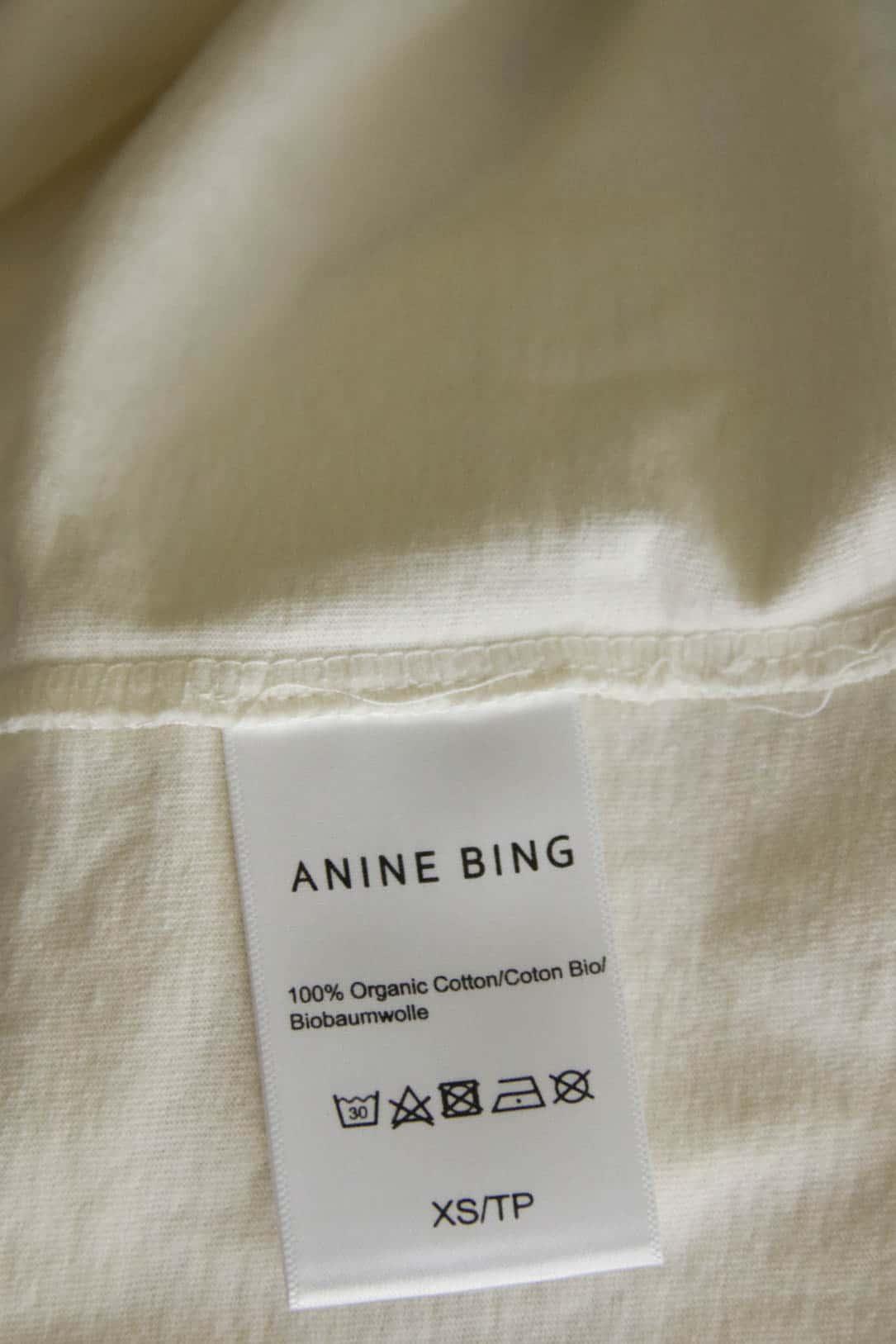 T-shirts Anine Bing  Beige