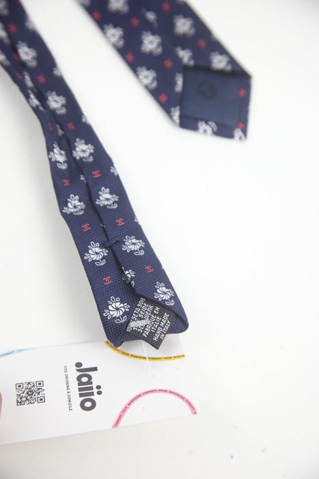 Cravate Chanel  Bleu