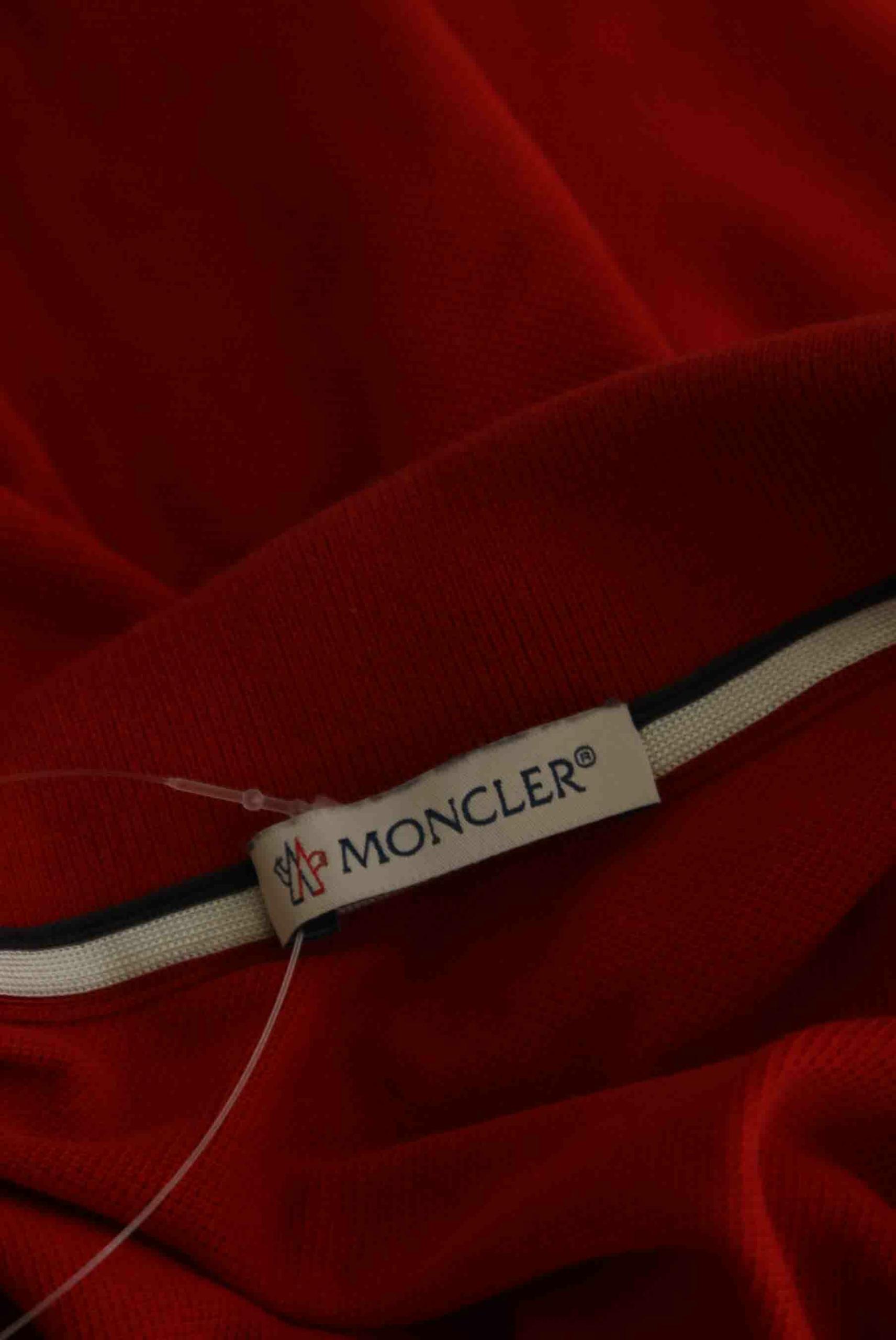 T-shirts Moncler  Rouge