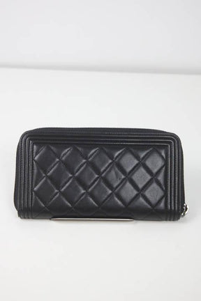 Portefeuille Chanel Boy Noir