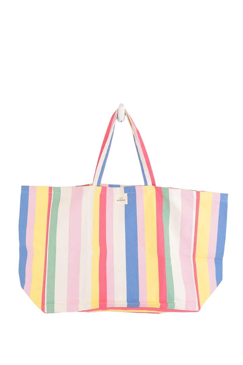 Cabas Sézane  Multicolore