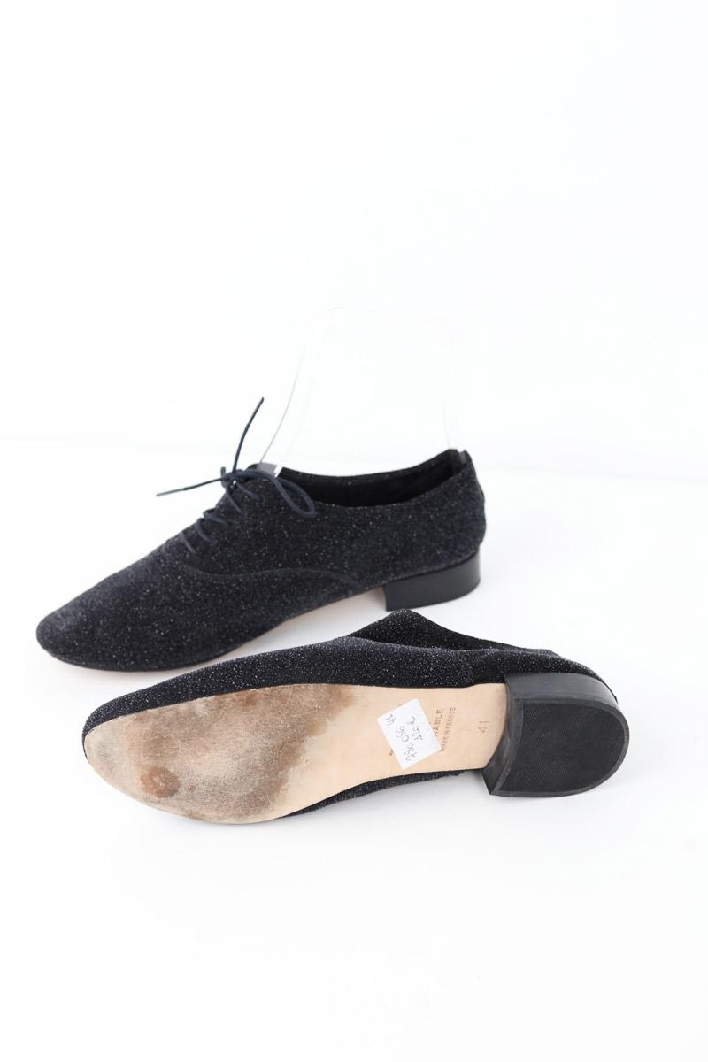 Chaussures à lacets Repetto  Noir