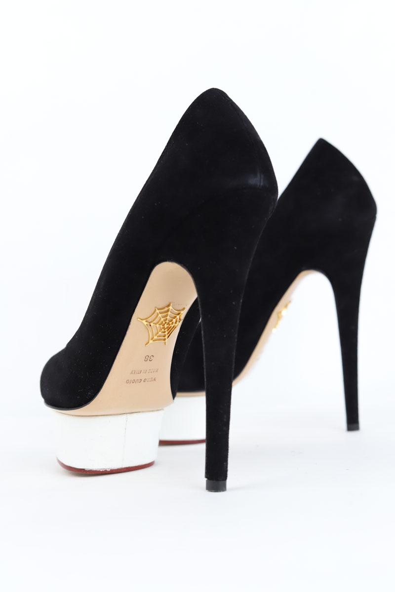 Talons Charlotte Olympia  Noir