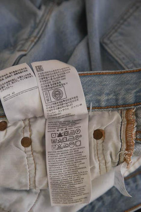 Short Levis 501 Bleu