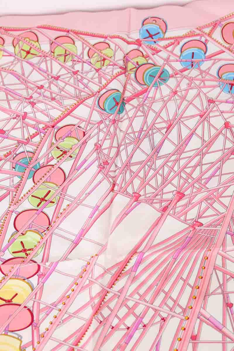 Foulard Hermès  Rose