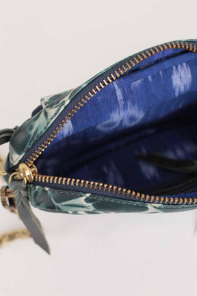 Bandoulière Claris Virot Charly Bleu