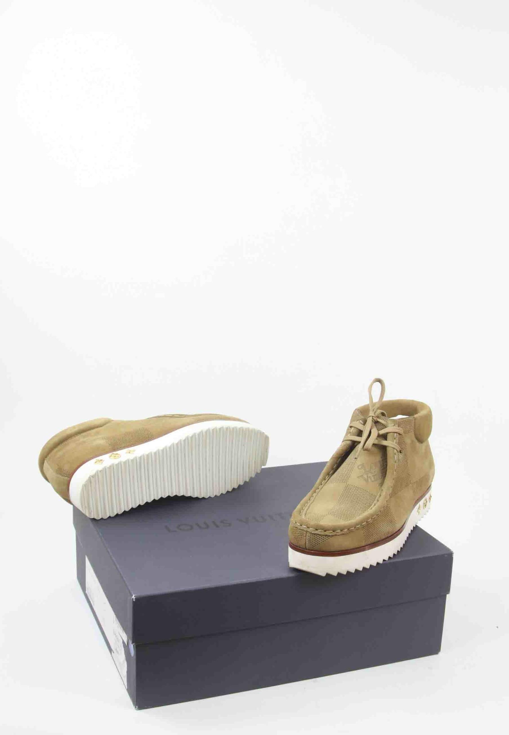 Chaussures Espadrilles Louis Vuitton Marine d'occasion