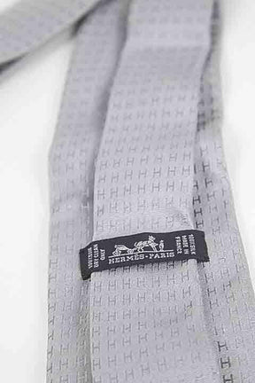 Cravate Hermès  Gris
