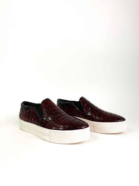 Baskets Slip on Ash  Bordeaux