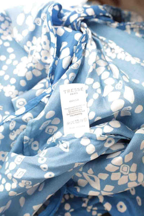 Mi-longueur Tresse  Bleu