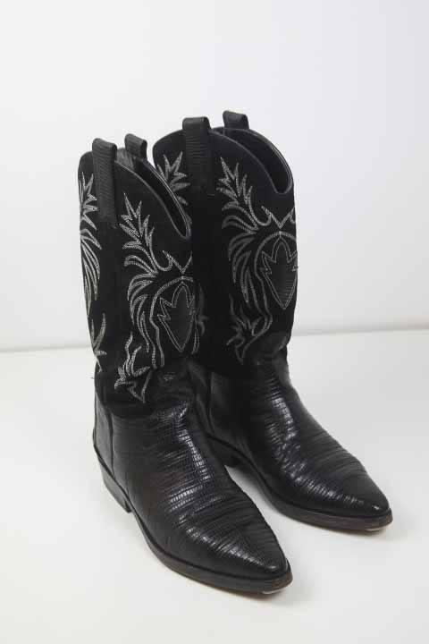 Bottes de cow-boy Sartore  Noir