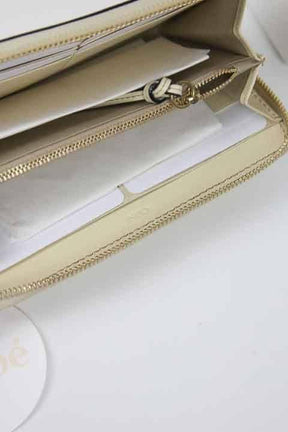 Portefeuille Chloé  Beige