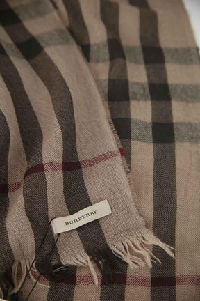 Foulard Burberry  Marron