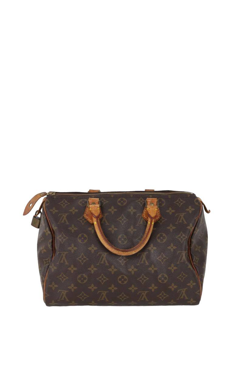 Sacs bowling Louis Vuitton Speedy Marron