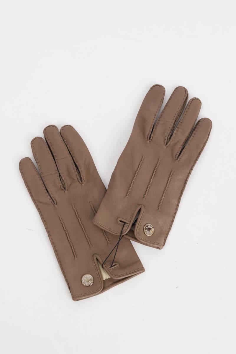 Gants Hermès  Marron