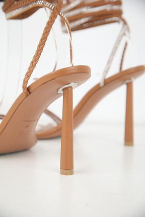 Talons Fenty  Marron