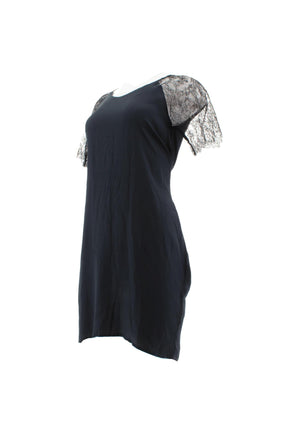 Mi-longueur Lorafolk  Bleu