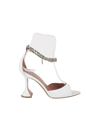 Sandales Amina Muaddi X AWGE Amina Muaddi X AWGE Blanc