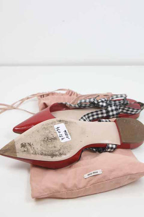 Sandales Miu Miu  Rouge